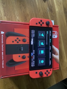 Nintendo Switch Oled Mario CFW