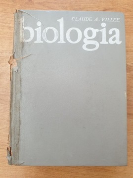 CLAUDE A. VILLEE BIOLOGIA Rok wydania 1976