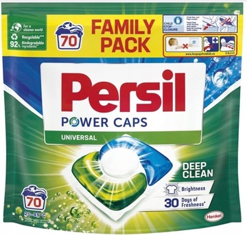 Persil Power Caps Uniwersal zestaw 2x70 