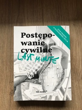 GRATIS! LAST MINUTE Postępowanie Cywilne