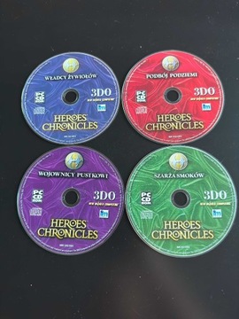 Heroes Chronicles PL Edycja Kompletna 4CD Polskie Wydanie UNIKAT