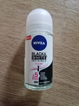 Nivea Antyperspirant w Kulce Black&White Clear