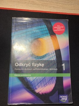 Podręcznik do fizyki „odkryć fizykę” klasa 1 