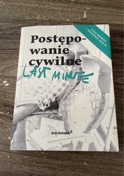 Postępowanie cywilne last minute