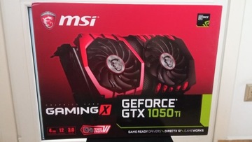 MSI GeForce GTX 1050 TI GAMING X 4GB GDDR5