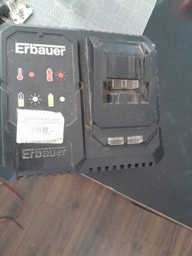 Erbauer 18v ładowarka 