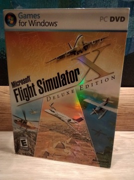 MICROSOFT FLIGHT SIMULATOR X WERSJA DELUXE