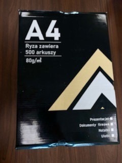 Papier Ksero A4 80 g/m² 500 arkuszy