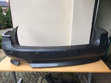 BMW 5 e60 e61 zderzak tylni tył w kolorze 