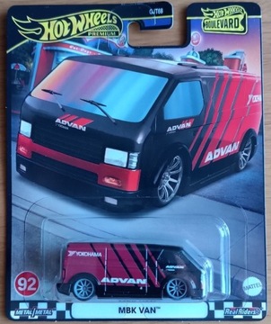 Hot wheels MBK Van