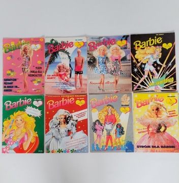 Kolekconerskie numery miesięcznika Barbie 1994/95