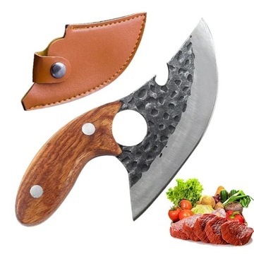 Tasak nóż do mięsa owoców warzyw do kuchni i biwak