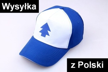 Czapka Wodogrzmoty Małe Gravity Falls Dipper Pines