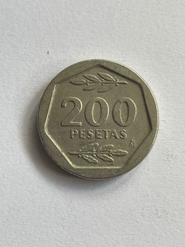 Hiszpania 200 peseta 1987 rok