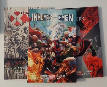 [Seria 3 komiksów] Inhumans kontra X-men - MARVEL