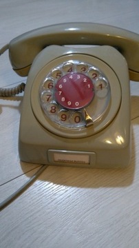 Telefon retro tarczowy Televerket 1976r