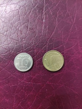 Serbia zestaw 2 monety