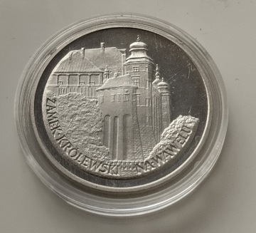 Moneta Zamek królewski na Wawelu 1977