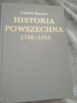 L.Bazylow Historia Powszechna 1789-1918