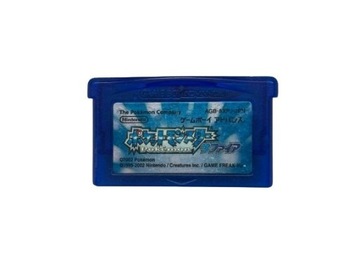Gra Pokemon Sapphire Game Boy Advance Japan GBA