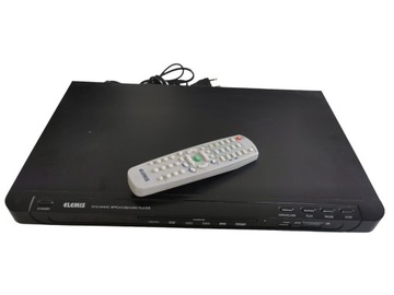 Odtwarzacz DVD ELEMIS DVD-944HD + pilot + kable