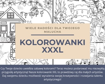 Duża Kolorowanka Podłogowa dla Dzieci - Rozmiar B0