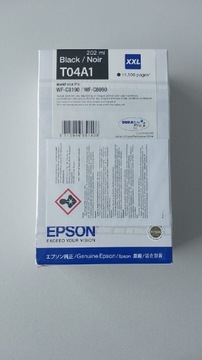 Komplet tuszy Epson T04A1, T04A2, T04A3, T04A4! 