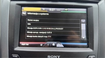 KARTA SD Mapy Ford Sync 2 2023/24 F11 3.10 UPDATE