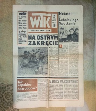 Wrocławski Tygodnik Katolików WTK - 12.07.1981