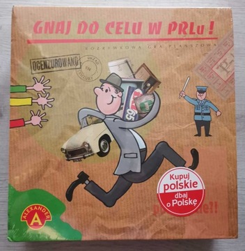 Gra planszowa "Gnaj do celu w PRLu !"