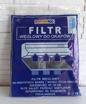 Filtr  uniwersalny węglowy do okapu kuchennego 