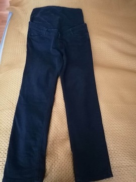 Dżinsy ciążowe - slim jeans - bawełna bio r.42