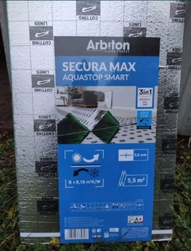 Podkład  Arbiton 5,5 mm secura max aquastop