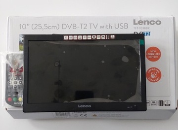 LENCO TFT-1038BK - Telewizor LED 10" z DVB-T2