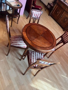 Komplet Mebli Stół+Krzesła 