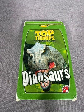 Gra karciana karty do gry Top Trumps Dinosaurs