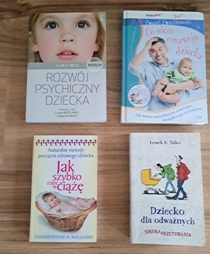 Rozwój psychiczny dziecka, zestaw książek