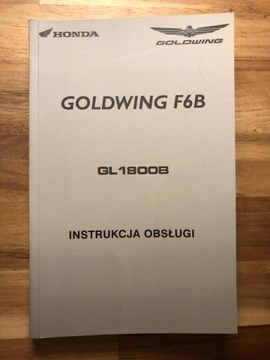 Instrukcja obsługi Honda GL1800 Goldwing