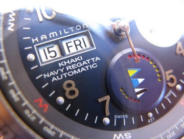 Hamilton Navy Regatta  Chronograph Valjoux 7750