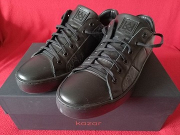 Czarne sneakersy - Kazar - 42