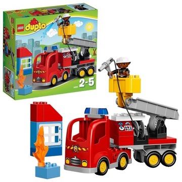 Używane LEGO Duplo 10592 Straż pożarna Wóz strażacki 