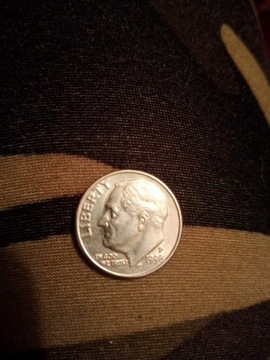 One dime moneta 1998