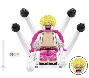 One Piece Donquixote Doflamingo minifigurka do klocków