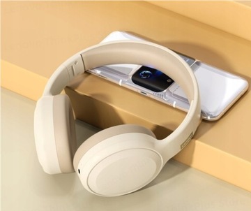 Słuchawki bezprzewodowe Lenovo TH30 Beżowy