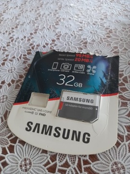 Karta SD Samsung Evo plus