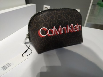 Kosmetyczka CALVIN KLEIN - Monogram Make-Up Bag