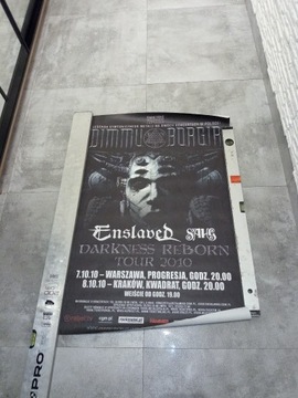 DIMMU BORGIR plakat koncertowy 2010