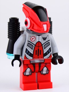 LEGO Galaxy Squad - Red Robot Sidekick gs006