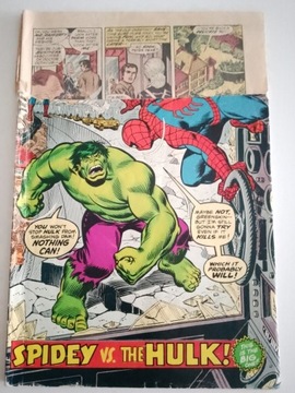 Amazing Spider-Man #119 (Marvel 1972) niekompletny