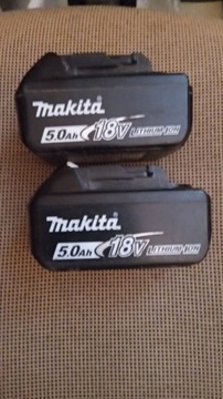 Sprzedam baterie oryginalne Makita BL1850B 18V